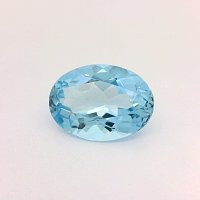 5.29 ct Oval Blue Natural Aquamarine