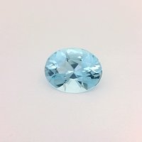 2.81 ct Oval Blue Natural Aquamarine