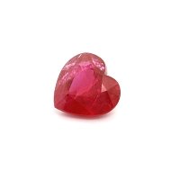 3.35 ct Heart Red Natural Ruby