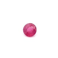 1.11 ct Round Red Natural Ruby