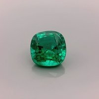 2.00 ct Cushion Green Natural Emerald