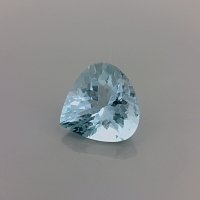 2.81 ct Pear Blue Natural Aquamarine