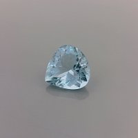 1.45 ct Pear Blue Natural Aquamarine