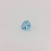 0.45 ct Pear Blue Natural Aquamarine