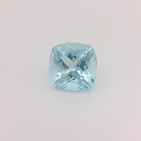 2.54 ct Cushion Blue Natural Aquamarine