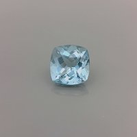 1.47 ct Cushion Blue Natural Aquamarine