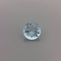 1.10 ct Round Blue Natural Aquamarine