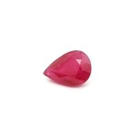1.40 ct Pear Red Natural Ruby