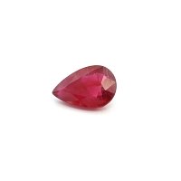 1.04 ct Pear Red Natural Ruby