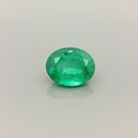 1.26 ct Oval Green Natural Emerald
