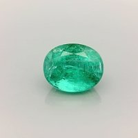 2.88 ct Oval Green Natural Emerald
