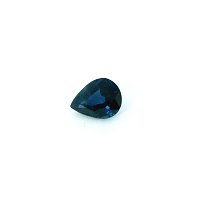 1.38 ct Pear Blue Natural Sapphire