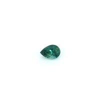 0.62 ct Pear Green Natural Sapphire