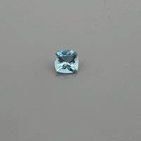 0.86 ct Cushion Blue Natural Aquamarine