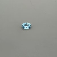 0.60 ct Oval Blue Natural Aquamarine
