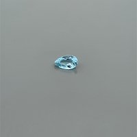 0.64 ct Pear Blue Natural Aquamarine
