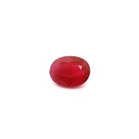 2.04 ct Oval Red Natural Ruby