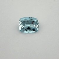 2.86 ct Cushion Blue Natural Aquamarine