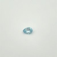 0.54 ct Pear Blue Natural Aquamarine