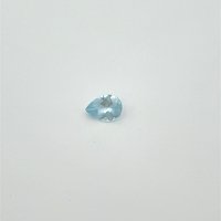 0.52 ct Pear Blue Natural Aquamarine