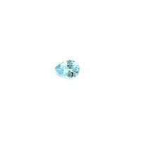 0.57 ct Pear Blue Natural Aquamarine