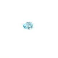 0.55 ct Pear Blue Natural Aquamarine