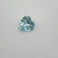 1.55 ct Heart Blue Natural Aquamarine