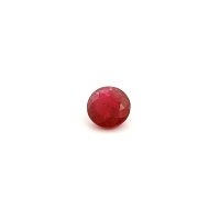 0.83 ct Round Red Natural Ruby