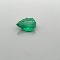 2.10 ct Pear Green Natural Emerald