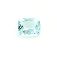3.66 ct Cushion Blue Natural Aquamarine