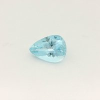 2.37 ct Pear Blue Natural Aquamarine