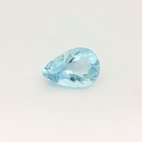2.72 ct Pear Blue Natural Aquamarine