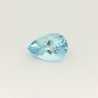 2.57 ct Pear Blue Natural Aquamarine