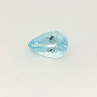 2.55 ct Pear Blue Natural Aquamarine