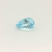 1.87 ct Pear Blue Natural Aquamarine