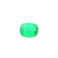 1.52 ct Cushion Green Natural Emerald