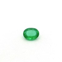 6.41 ct Oval Green Natural Emerald