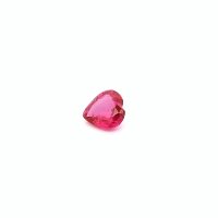 0.53 ct Heart Red Natural Ruby
