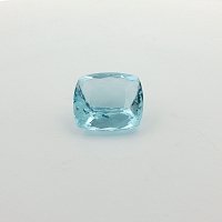 11.16 ct Cushion Blue Natural Aquamarine