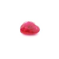 3.95 ct Heart Red Natural Ruby