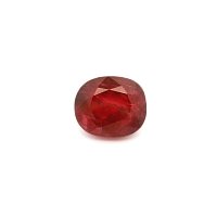4.13 ct Cushion Red Natural Ruby