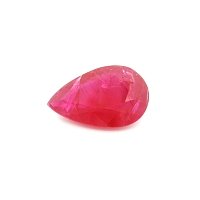 5.30 ct Pear Red Natural Ruby