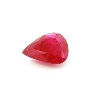 6.12 ct Pear Red Natural Ruby