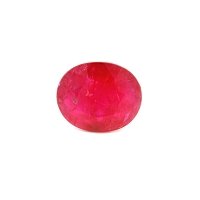 6.13 ct Oval Red Natural Ruby