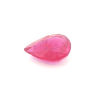 6.37 ct Pear Red Natural Ruby