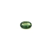 0.61 ct Oval Green Natural Sapphire