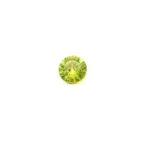 0.63 ct Round Green Natural Sapphire