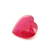 7.65 ct Heart Red Natural Ruby