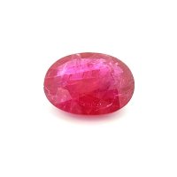 8.72 ct Oval Red Natural Ruby