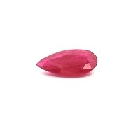 10.91 ct Pear Red Natural Ruby